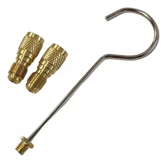 MANIFOLD DUAL R12/R22/R134/R410 CON MANGUERAS - Imagen 2